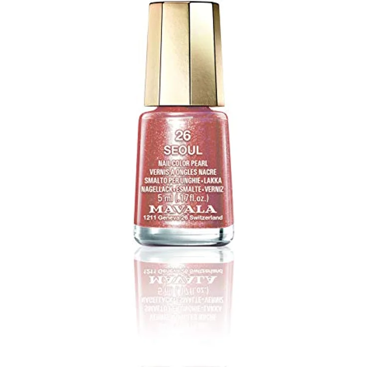 Mavala Gel-Nagellack, cremefarben, 5 ml, langanhaltender Hochglanz-Effekt, einfache Anwendung – Bild 1