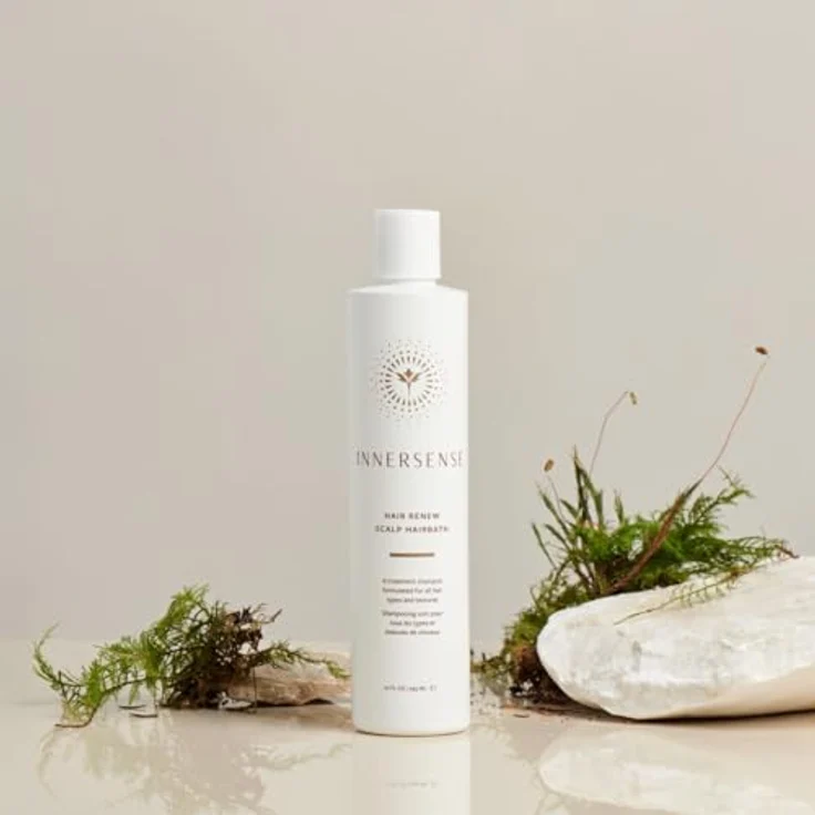 Innersense Organic Beauty Hair Renew Scalp Hairbath 295 ml, sanft reinigendes Shampoo mit Weidenrinde, grünem Kaffeeextrakt und Kürbiskernöl für gesunde Kopfhaut – Bild 5