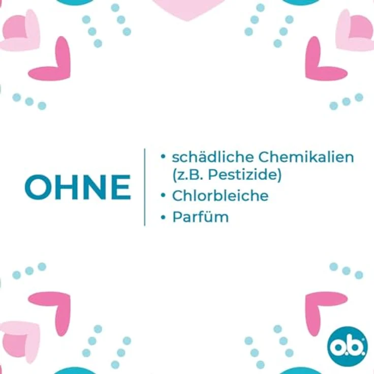 o.b. Original Super Plus Tampons, Gynäkologisch getesteter Tampon mit StayDry-Technologie für zuverlässigen Schutz bei sehr starker Menstruation, 16 Stück – Bild 7