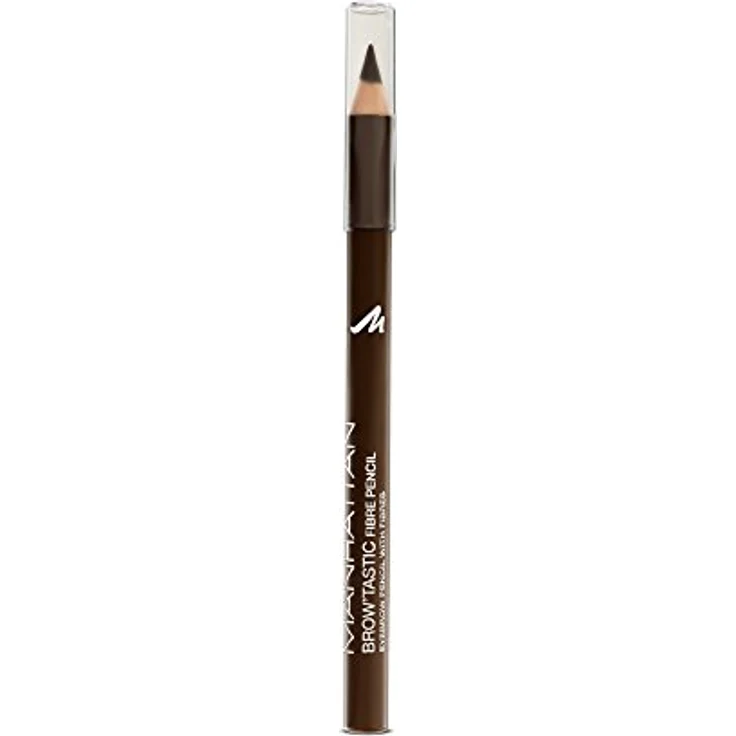 Manhattan Brow'Tastic Augenbrauenstift – Dunkelbrauner Eyebrow Pencil mit auffüllenden Fasern für dichter wirkende, definierte Augenbrauen – Farbe Dark 003 – 1 x 1,1g – Bild 2