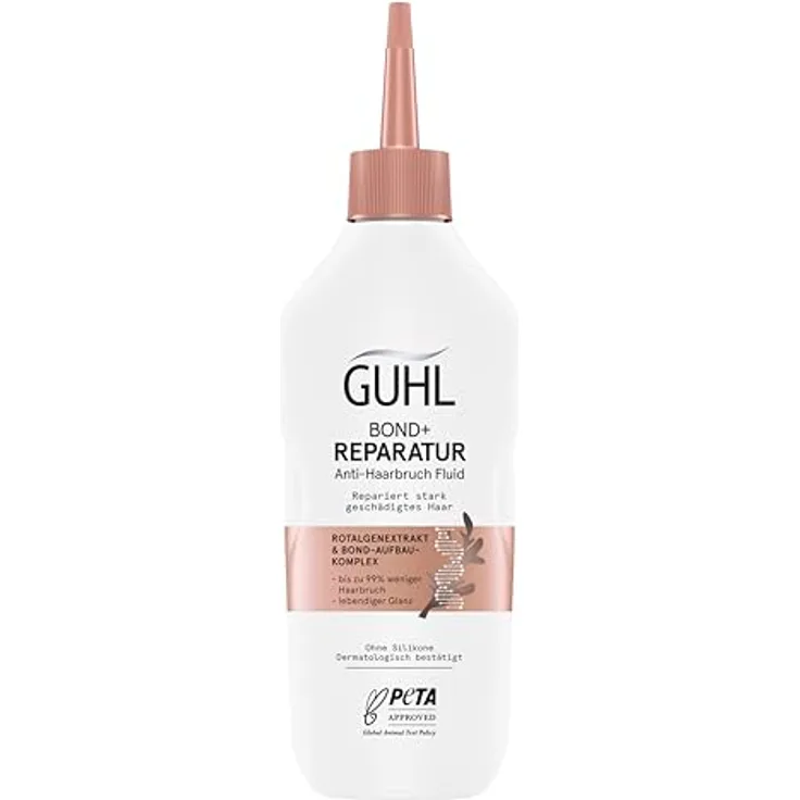 Guhl BOND+ Reparatur Anti-Haarbruch Fluid - 150 ml - Stark geschädigtes Haar reparieren - Bis zu 99 Prozent weniger Haarbruch - Ohne Silikone