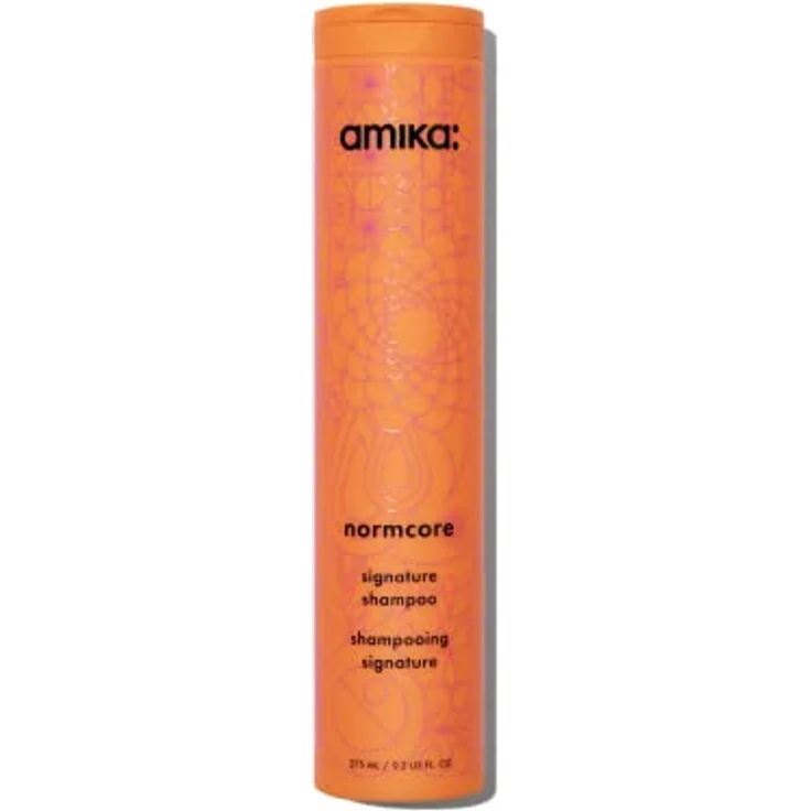 Amika Care Normcore Signature Shampoo 275 ml, feuchtigkeitsspendendes Shampoo mit Vitaminen & Antioxidantien für feine bis mittlere Haartypen, vegan und sulfatfrei – Bild 1