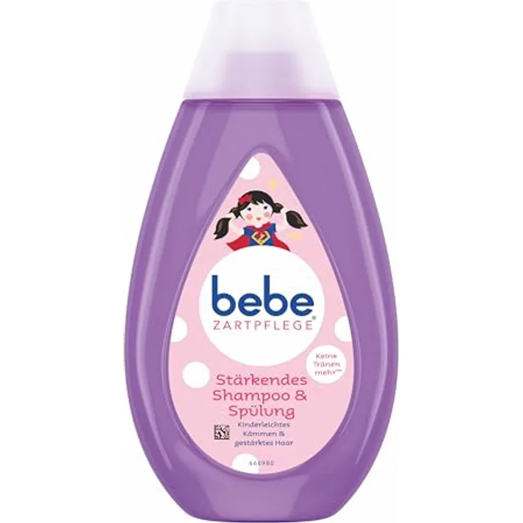 Bebe Shampoo - Zartpflege stärkendes Shampoo & Spülung 12er-Pack 12x 300ml