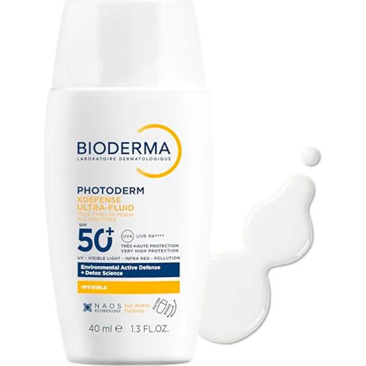 Bioderma Photoderm XDefense Ultra-Fluid SPF50+, 40 ml, Detox-Formel mit ultra-flüssiger Textur und aktiver Abwehr – Bild 3