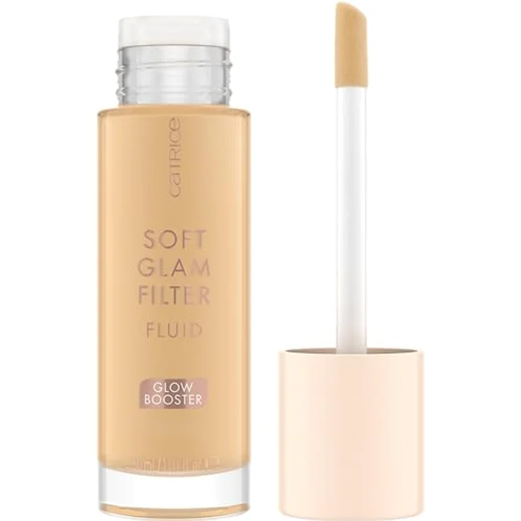 Catrice Soft Glam Filter Fluid, Basis Nr. 020, Nude, pflegend, vegan, ölfrei, 3er Pack (3x30ml) – Bild 3