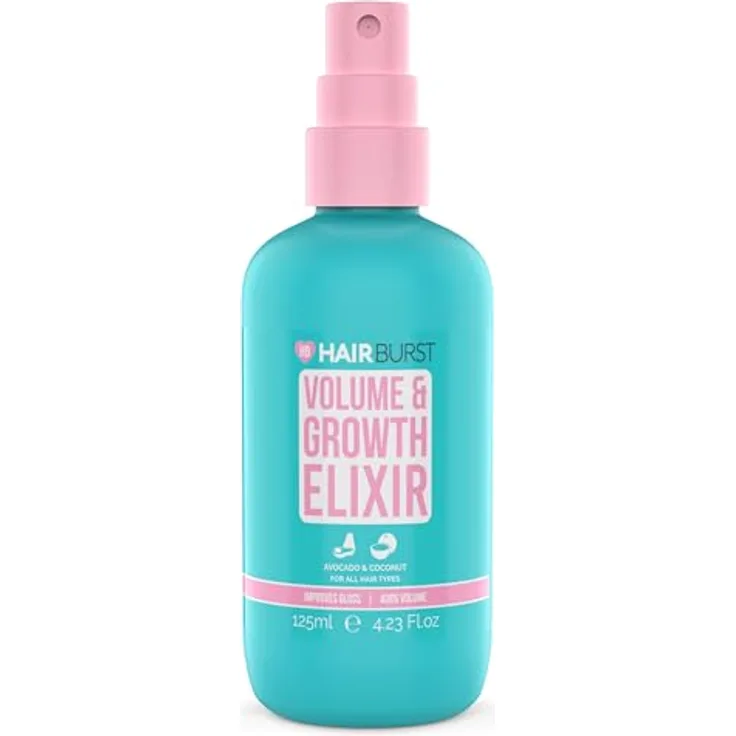 Hairburst Volume & Growth Elixir, Volumenspray für Haarwachstum und Wurzelschutz, 125 ml