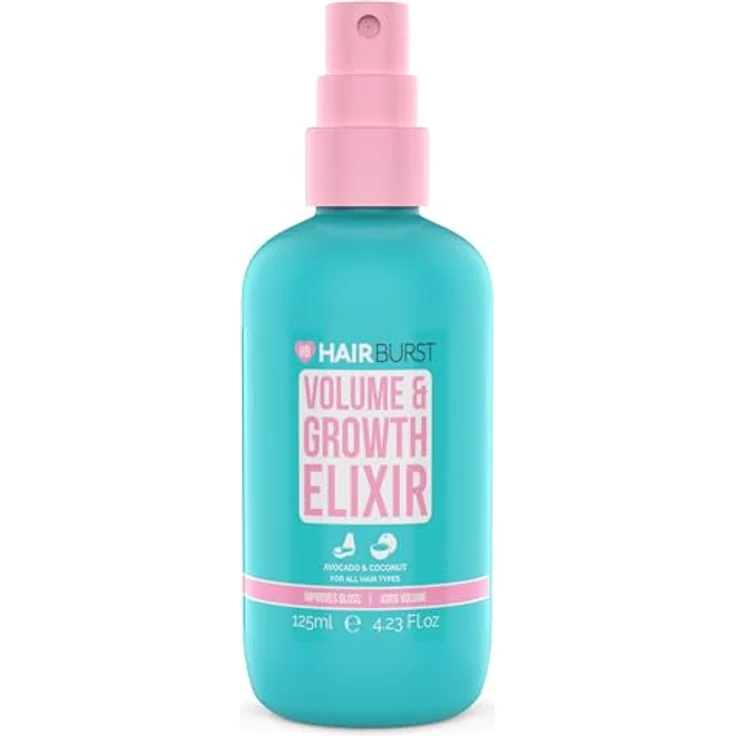 Hairburst Volume & Growth Elixir, Volumenspray für Haarwachstum und Wurzelschutz, 125 ml – Bild 1