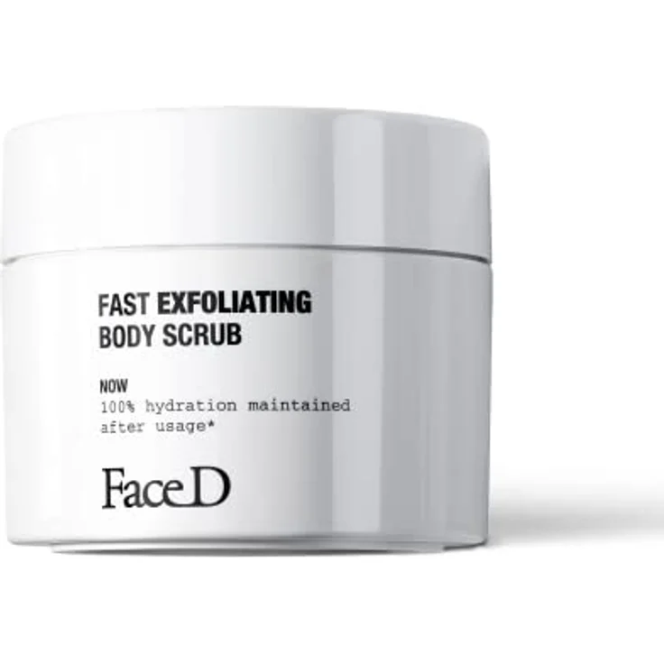 Face D Fast Exfoliating Body Scrub Körperpeeling mit Meersalzen, 250 gr - Natürliche Öle, Vitamin E & C, für alle Hauttypen geeignet – Bild 2