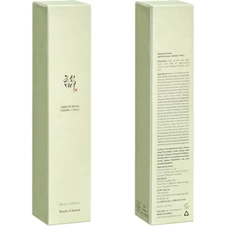 Beauty Of Joseon Light On Serum Centella + Vita C, aufhellendes Gesichtsserum mit beruhigender Wirkung, 30 ml – Bild 7