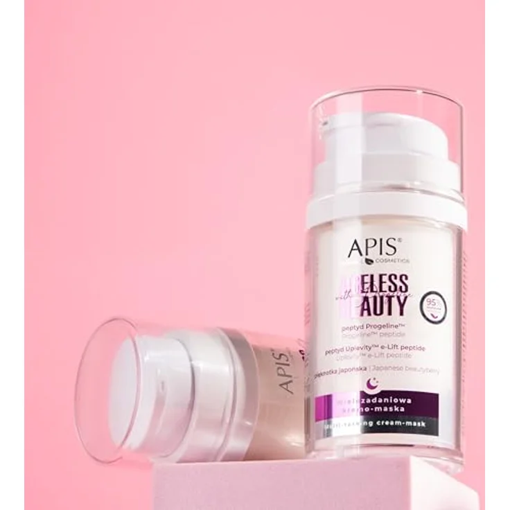 Apis Natural Cosmetics AGELESS BEAUTY Hydrogel Tagescreme mit Progeline, Hyaluronsäure, Uplevity & Rosenwasser, 50ml – Bild 3
