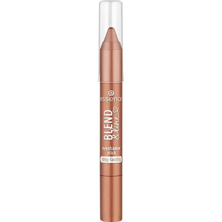 essence blend & line eyeshadow stick, Lidschatten, Nr. 01, Gold, langanhaltend, metallisch, vegan, ohne Mikroplastikpartikel, Nanopartikel frei, ohne Parfüm, 1er Pack (1.8g)
