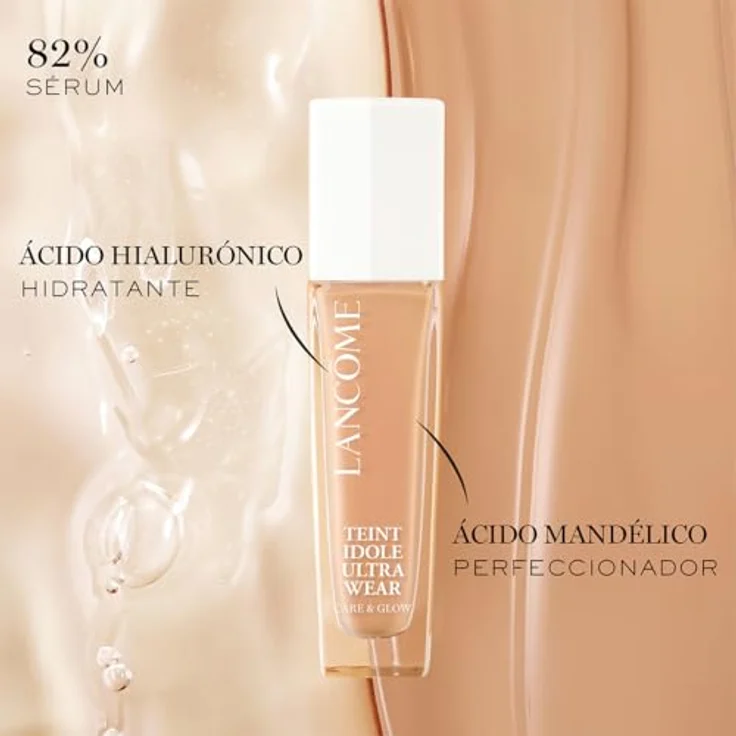 Lancome Make-up: Flüssige Gesichtsbasis, Teint Idole Ultra Wear Base Care & Glow 230 W (30 ml) – Bild 5