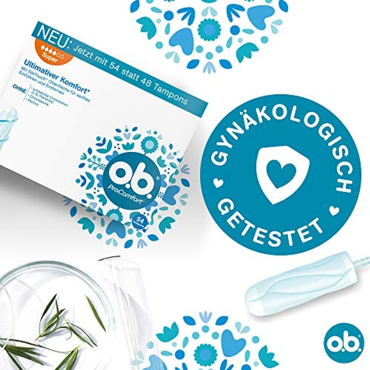 o.b. ProComfort Tampons Super, Dynamic Fit Technologie mit SilkTouch Oberfläche für starken Schutz, einzeln verpackt – Bild 5