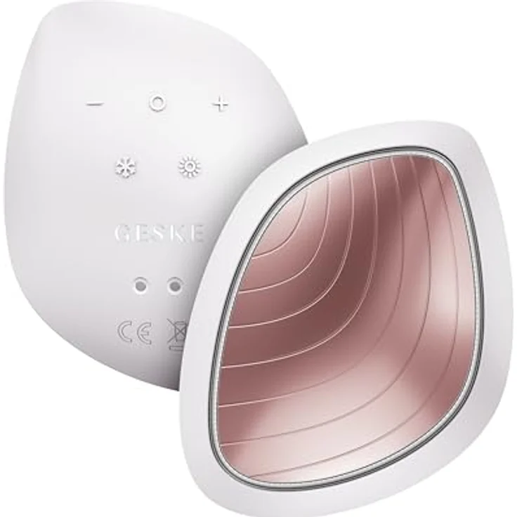 Geske Soniczny Massagegerät Cool & Warm 9in1 mit App, Gesichtsmaske in Starlight, 1 ml – Bild 9