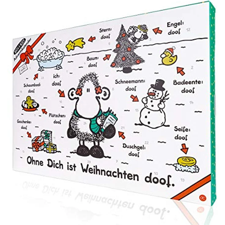 Accentra Beauty Adventskalender Sheepworld für Alle Hauttypen geeignet – Bild 2