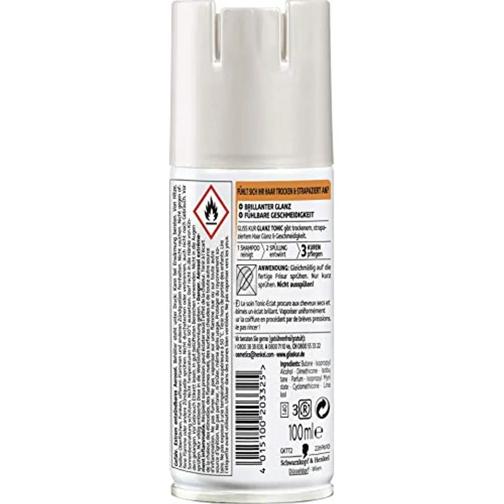 Gliss Kur glanz Tonic Total Repair 100 ml – Bild 3