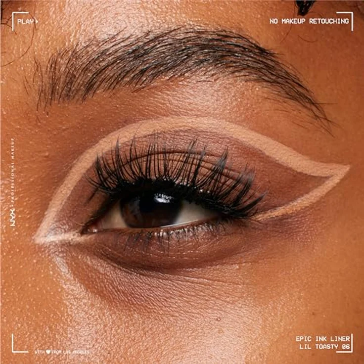 NYX Professional Makeup Epic Ink Liner, präziser wasserbeständiger Eyeliner in Lil Toasty, 1 ml – Bild 2