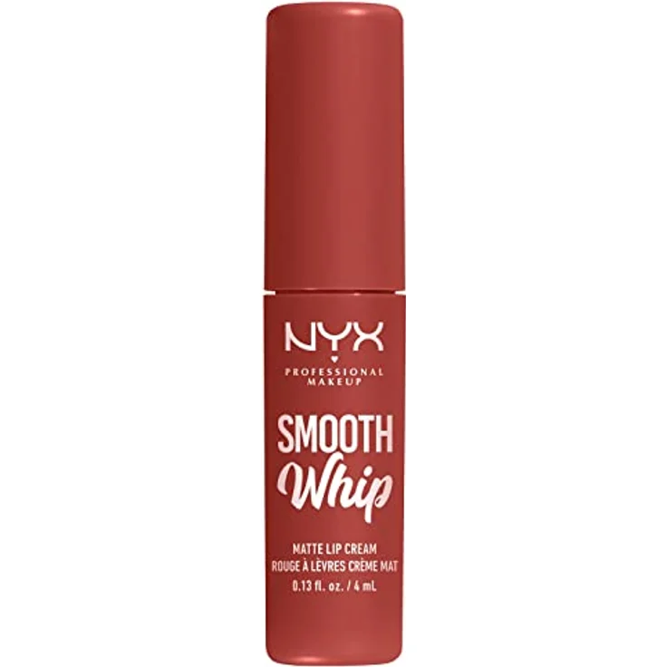 NYX Professional Makeup Smooth Whip Matte Lip Cream, glättender seidiger Lippenstift in Farbton 03 Latte Foam, 4 ml – Bild 2
