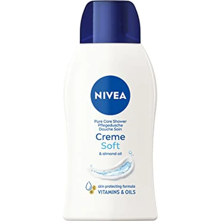 NIVEA Dusche Creme Soft 50 ml Duschgel mit Mandelöl und mildem Duft – Bild 1