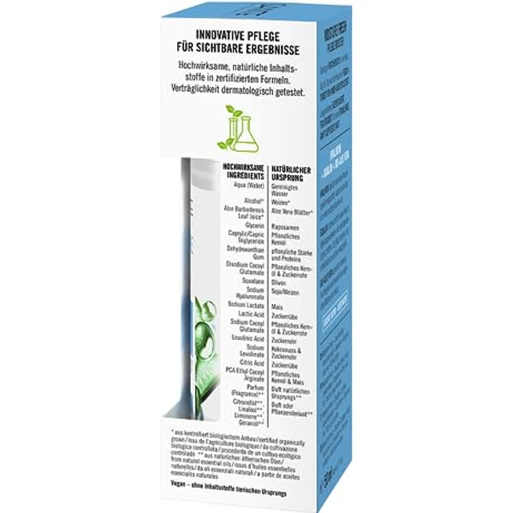 SANTE Moisture Fresh Pflege Booster Bio, 50ml, intensiver Feuchtigkeitsspender für strahlend gepflegte Haut – Bild 2