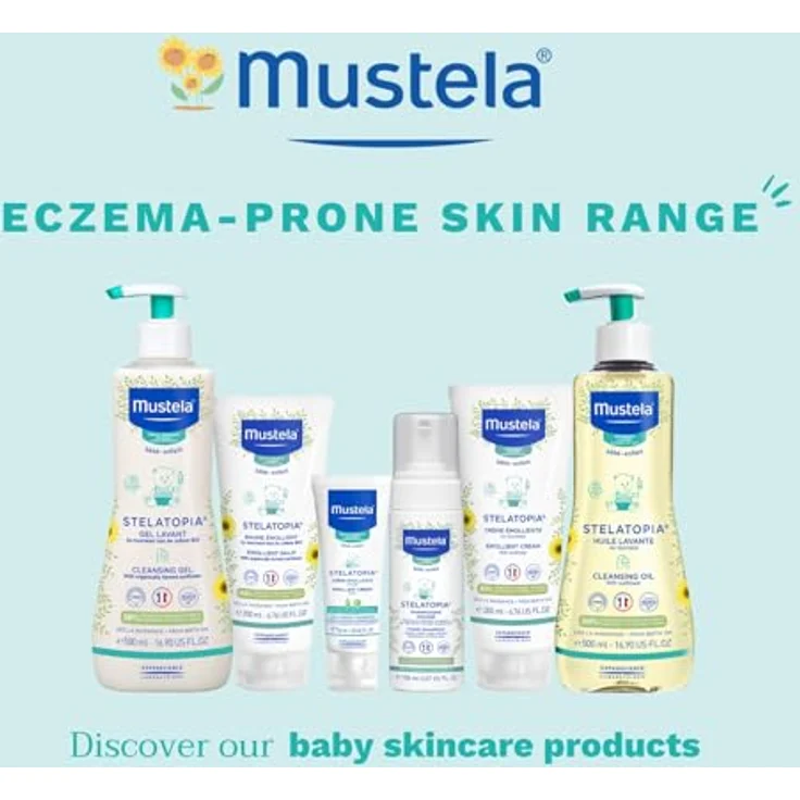 Mustela Stelatopia Cleansing Oil FRANKREICH Karton 1 Stueck x 500 ml mit reinigender Wirkung – Bild 9