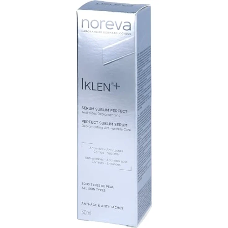Noreva Iklen+ Serum 30 ml, mit Anti-Aging Wirkung für eine straffe Haut, reduziert Pigmentflecken – Bild 4