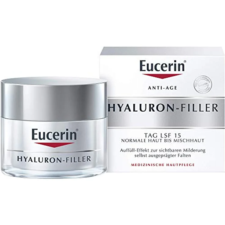 Eucerin Tagespflege Hyaluron-Filler Tagespflege für Normale Bis Mischhaut Gesichtscreme 50 ml mit pflegender Wirkung – Bild 4