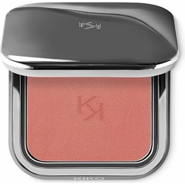 KIKO Milano Unlimited Blush Puderrouge Farbton 03 Golden Coral, 6 g, leichter langanhaltender Rouge für ein frisches Aussehen