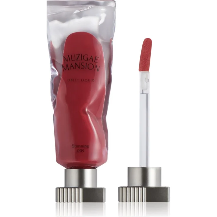 MUZIGAE MANSION Objet Liquid Lippenstift, langanhaltend mit Matt-Effekt, Farbton 005 Stunning, 6 ml