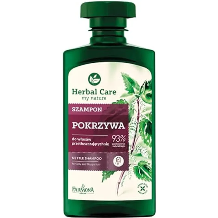 farmona Kräuter Pflege Brennnessel Haar Shampoo 330 ml