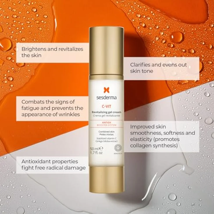 Sesderma Revitalisierende Creme C-Vit Sesderma 50 ml – Bild 3