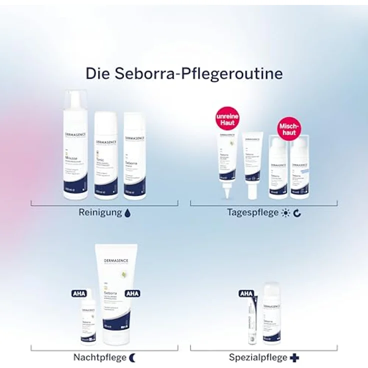 Dermasence Seborra, Hautklärende Körperlotion mit 10% Glycolsäure und Urea, 200 ml – Bild 6