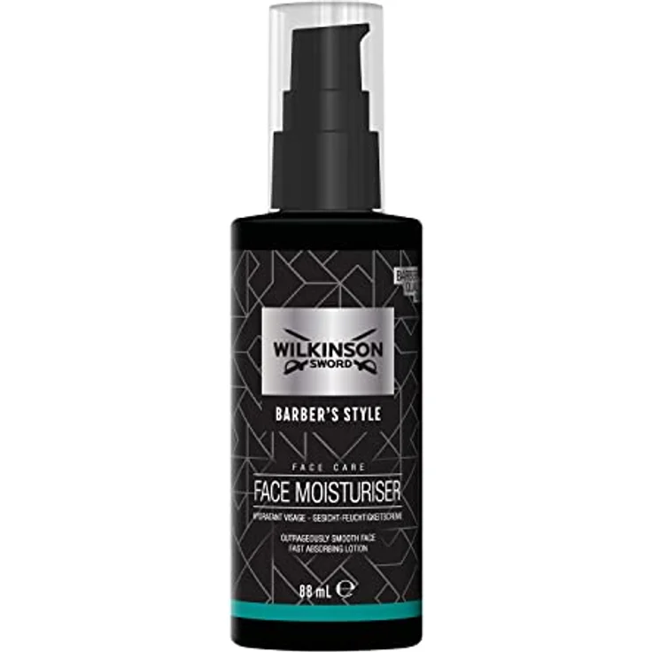 Wilkinson Sword SWORD - Barber's Style Gesichtscreme für Männer, 88ml, mit Vitamin B3 und Apfel-Extrakt, für alle Hauttypen geeignet – Bild 1