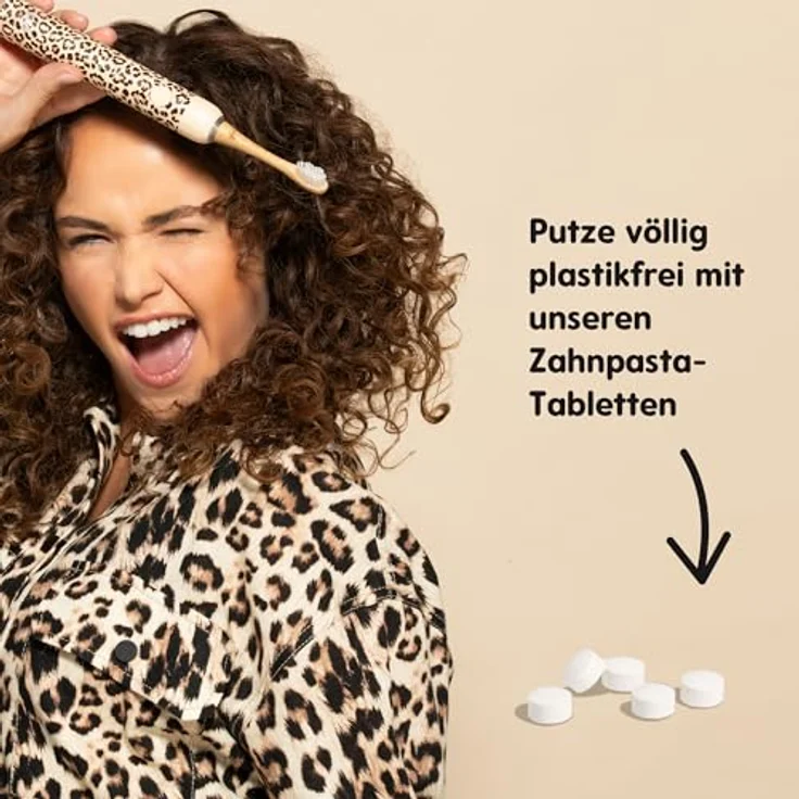 Smyle - Elektrische Schallzahnbürste Panther, Sonic Zahnbürste mit 5 Reinigungsmodi und Drucksensor – Bild 7