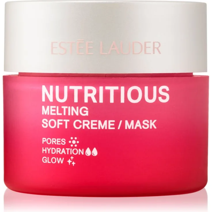 Estée Lauder Nutritious Melting Soft Creme/Mask, beruhigende 2-in-1 Gesichtscreme und Maske, 15 ml, regeneriert und spendet intensiv Feuchtigkeit