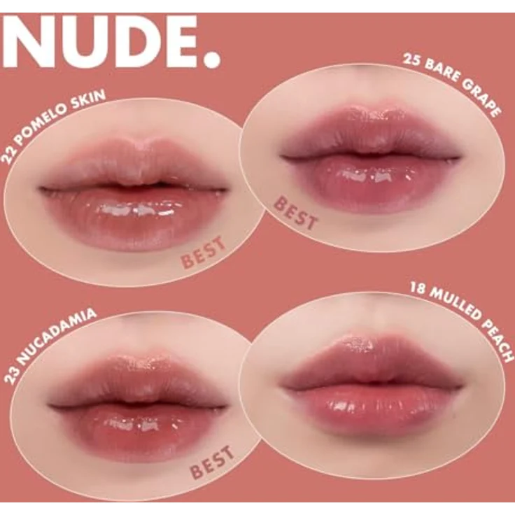 rom&nd Saftige, langanhaltende Tönung, feuchtigkeitsspendend für strahlende Lippen, Farbe 10 Nackte Erdnuss, 5,5 g – Bild 4