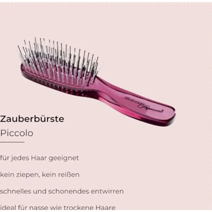 Hercules Sägemann Scalp Brush Piccolo brombeer 8101 – Bild 2