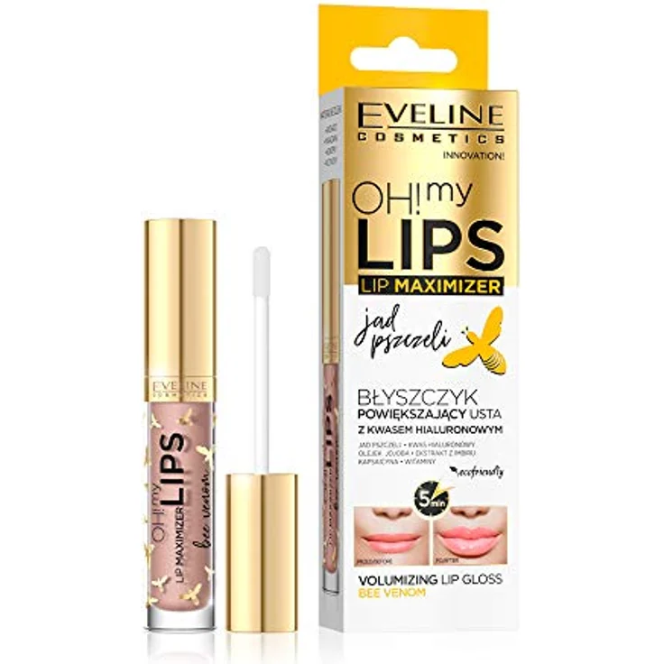 Eveline Oh My Lips Lip Maximizer Lipgloss Bienengift 4,5 Ml – Bild 2
