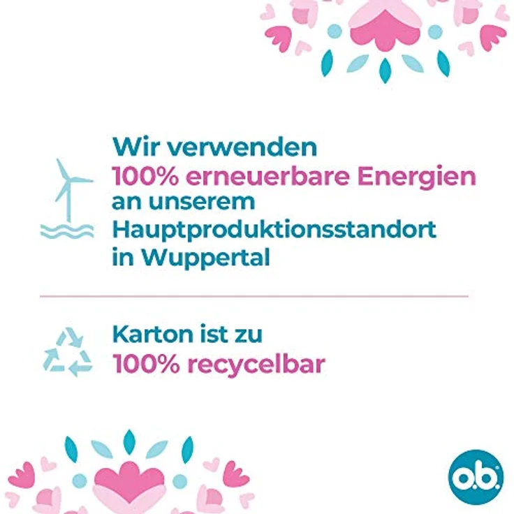 o.b. Original Tampons Normal, zuverlässiger Schutz mit StayDry Technologie und geschwungenen Rillen, ideal für mittlere bis stärkere Tage – Bild 5