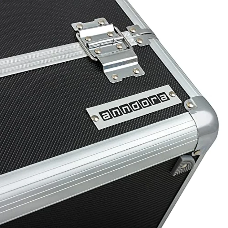Anndora Beauty Case - Schwarz Silber – Bild 9