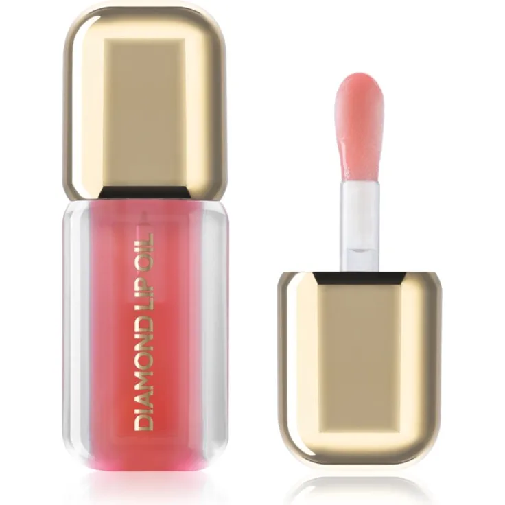 Dermacol Diamond Lip Oil, tönendes Lippenöl mit voluminisierenden Effekt, Farbton 03 Lush Crush, 4 ml