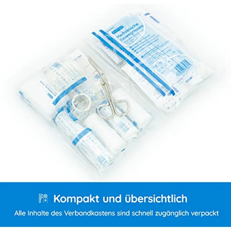 Flexeo KFZ Verbandkasten inkl. Füllung nach DIN 13164 – Bild 4