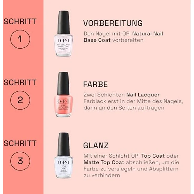 OPI Classics Nail Lacquer NLT02 Lady in Black 15 ml, Farbton: Schwarz – Bild 5