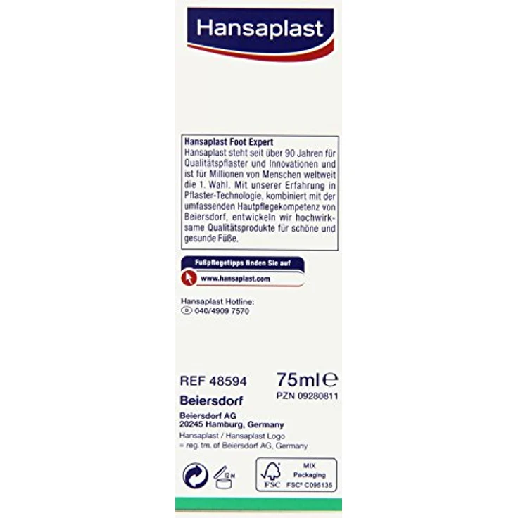 Hansaplast Anti Hornhaut Intensiv-Creme Fußcreme 75 ml – Bild 5