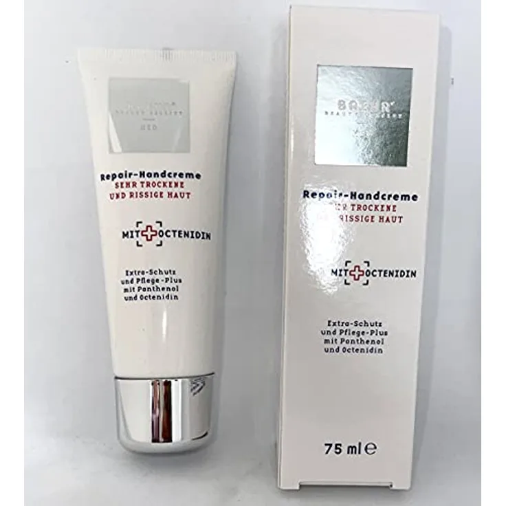 Baehr Beauty Concept Med Repair-Handcreme, 75ml mit Panthenol und Octenidin für extra Schutz und Pflege