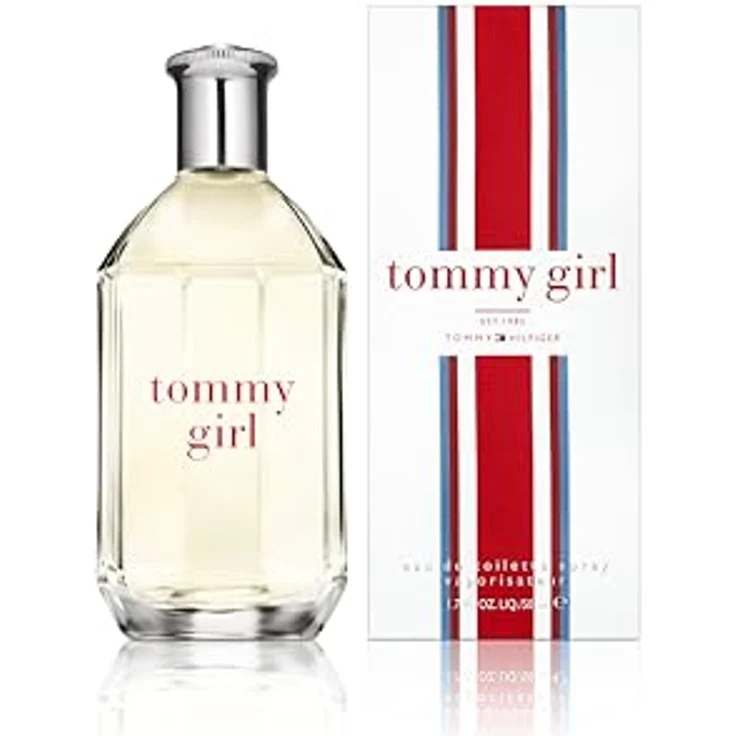 Tommy Hilfiger Tommy Girl Eau de Toilette 50 ml - Fruchtig & Blumig - Transparenter Glasflakon – Bild 1