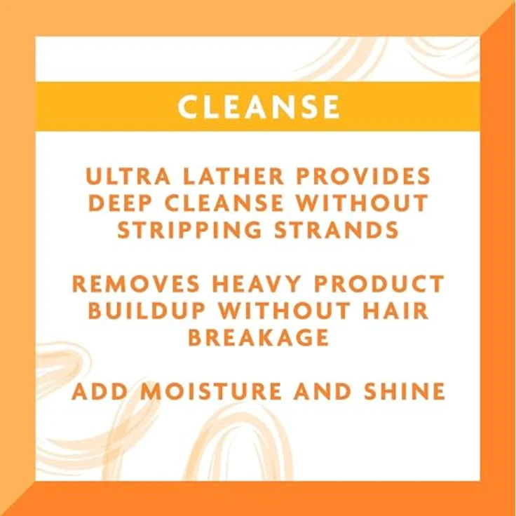 Cantu Sheabutter Feuchtigkeitsspendende Creme Shampoo 400 ml – Bild 4