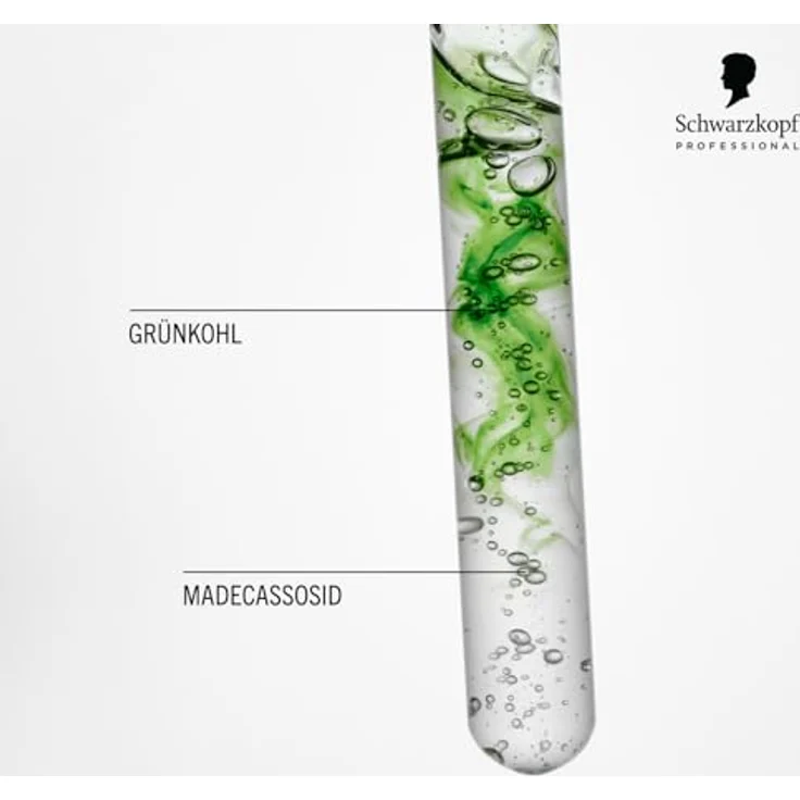 Schwarzkopf Professional Bonacure Soothing Shampoo Beruhigend Für Trockene Empfindliche Kopfhaut Superfood Grünkohl Madecassoside Hydratisierend Reinigend Vegane Formel Antientzündlich 250 ml – Bild 4