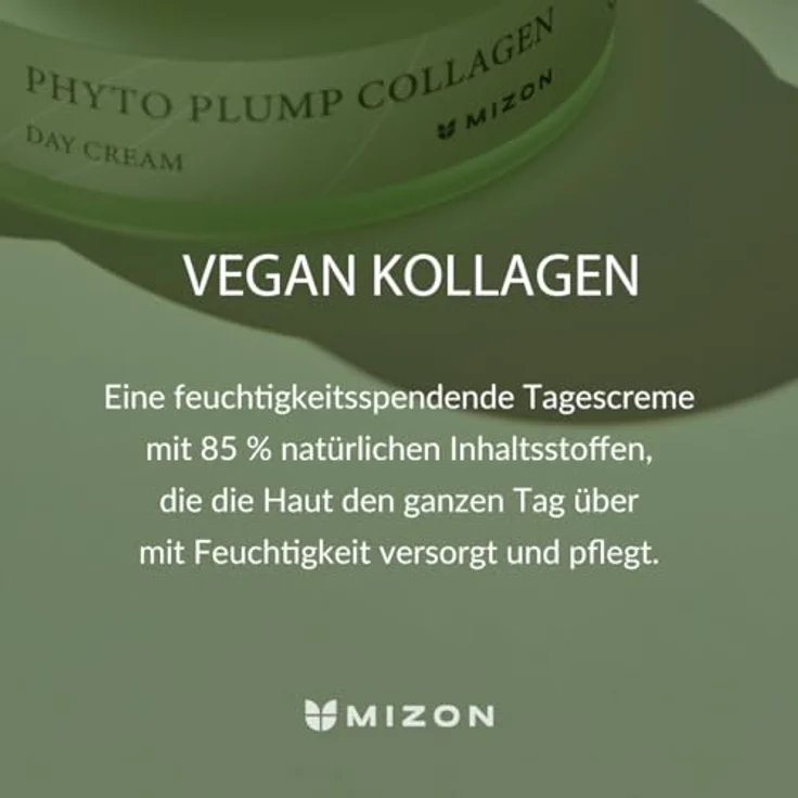 MIZON PHYTO PLUMP COLLAGEN DAY CREAM (50 ml) - Anti-Aging und feuchtigkeitsspendende vegane Tagescreme – Bild 2
