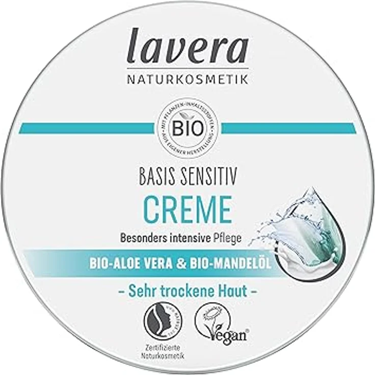 lavera Basis Sensitiv Körpercreme 150 ml – Bild 1